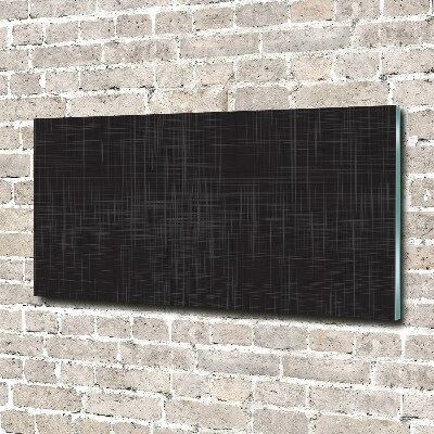 Foto schilderij op glas Linnenstructuur