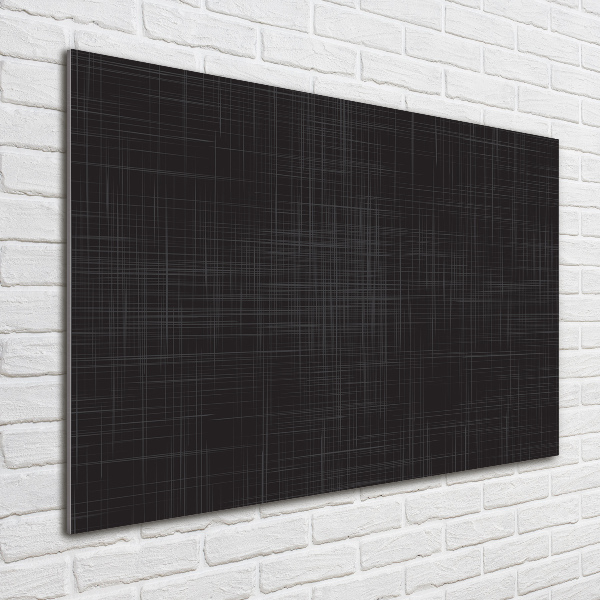 Foto schilderij op glas Linnenstructuur