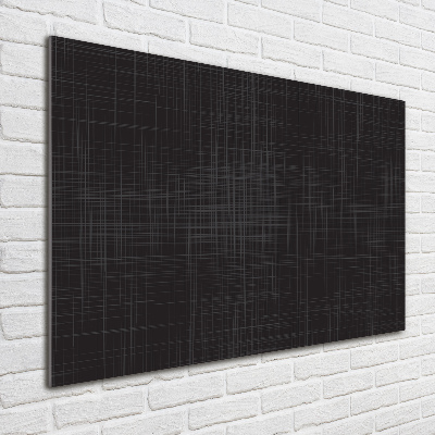 Foto schilderij op glas Linnenstructuur