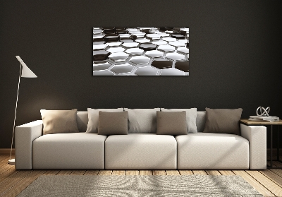 Foto schilderij op glas 3D-abstractie