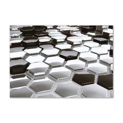 Foto schilderij op glas 3D-abstractie