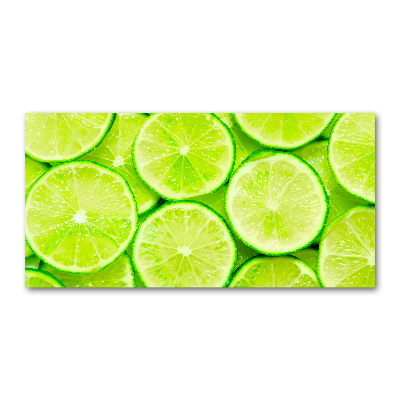 Schilderij op glas Limoenen