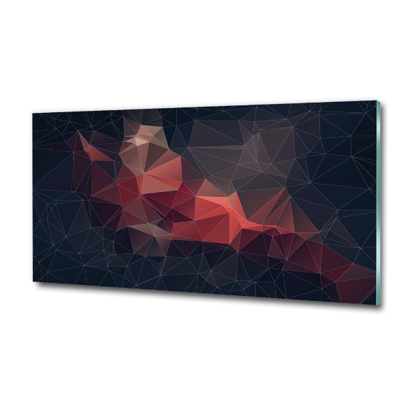 Schilderij glas Abstracte achtergrond