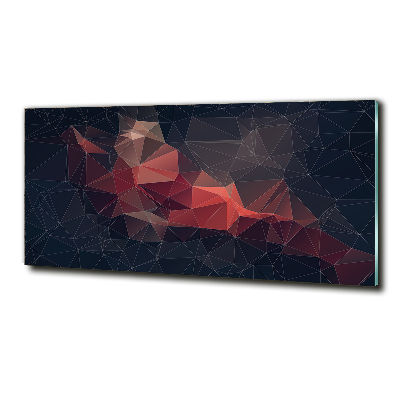 Schilderij glas Abstracte achtergrond