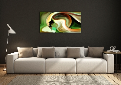 Schilderij op glas Abstractie