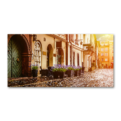 Foto schilderij op glas Krakau, Polen