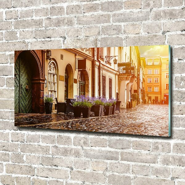 Foto schilderij op glas Krakau, Polen