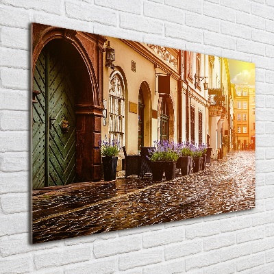 Foto schilderij op glas Krakau, Polen