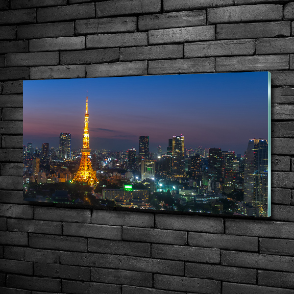 Foto schilderij op glas Tokyo Tower