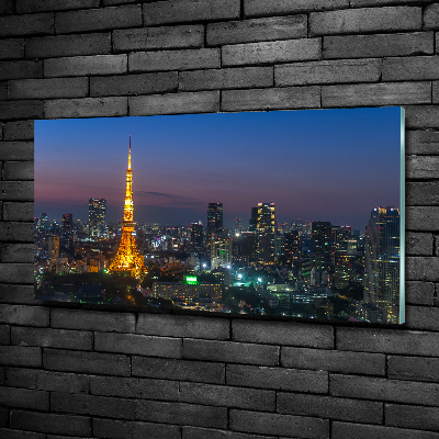 Foto schilderij op glas Tokyo Tower