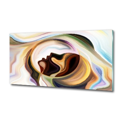 Schilderij op glas Abstractie