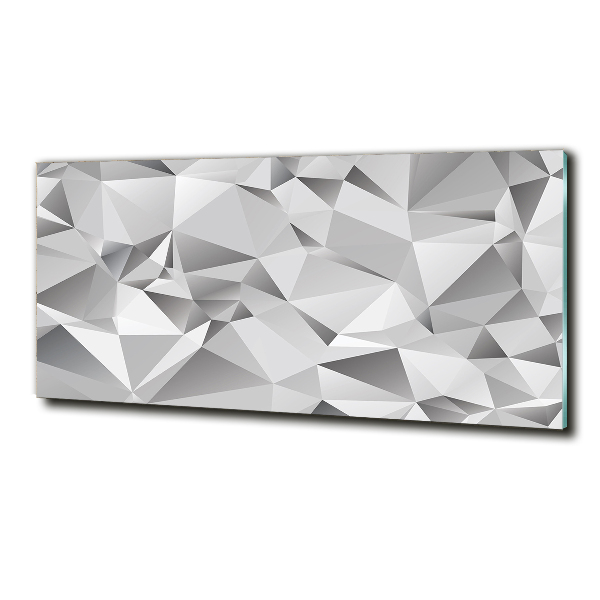 Schilderij glas 3D-abstractie