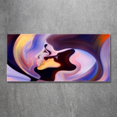 Schilderij op glas Abstractie