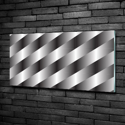 Foto schilderij op glas Abstracte strepen