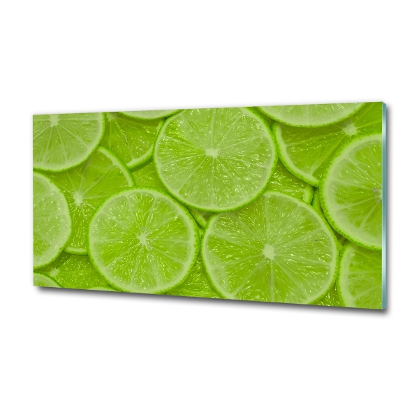 Glazen schilderij Limoenen