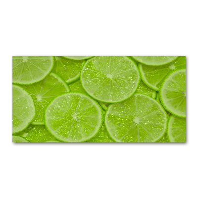 Glazen schilderij Limoenen