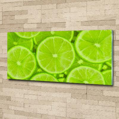 Foto schilderij op glas Limoenen