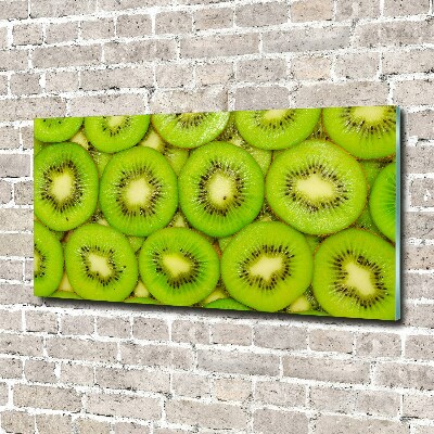 Schilderij op glas Kiwi