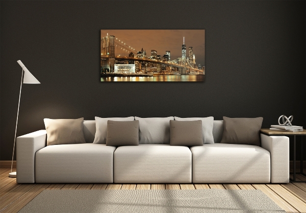 Schilderij op glas Manhattan, New York