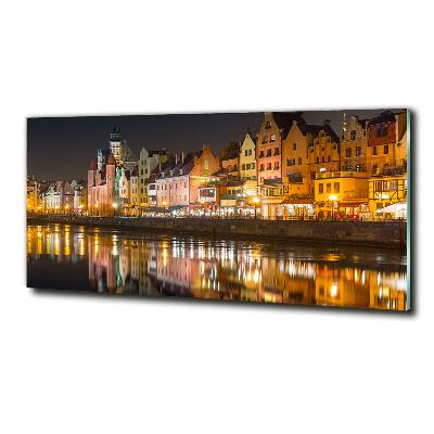 Glazen schilderij Gdansk, Polen