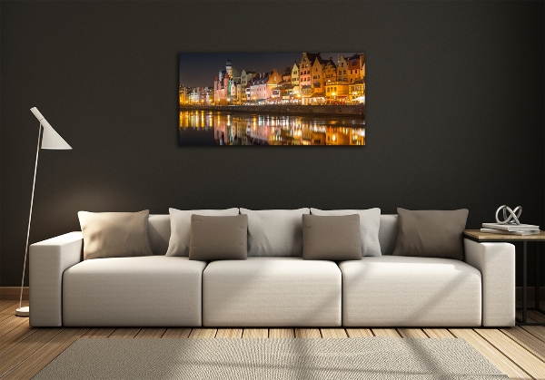 Glazen schilderij Gdansk, Polen