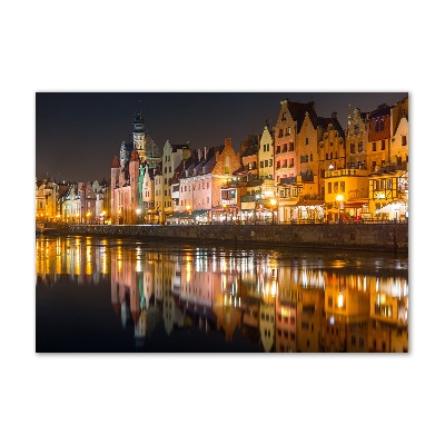 Glazen schilderij Gdansk, Polen