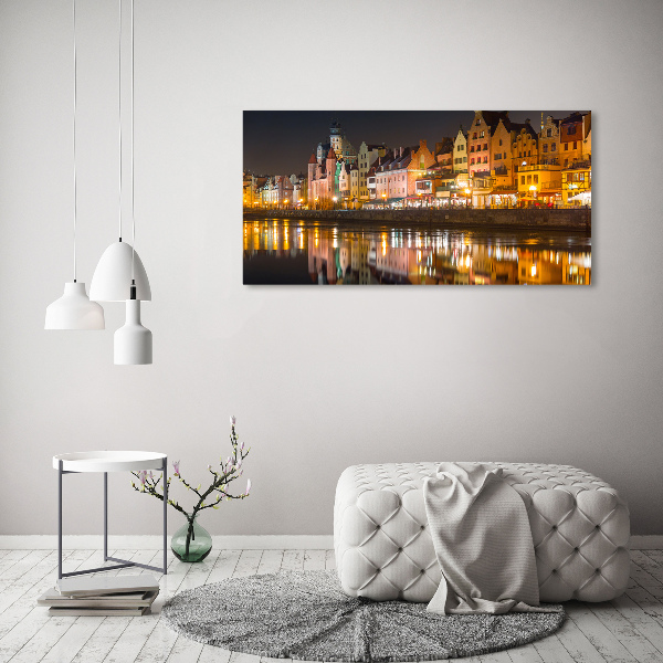 Glazen schilderij Gdansk, Polen
