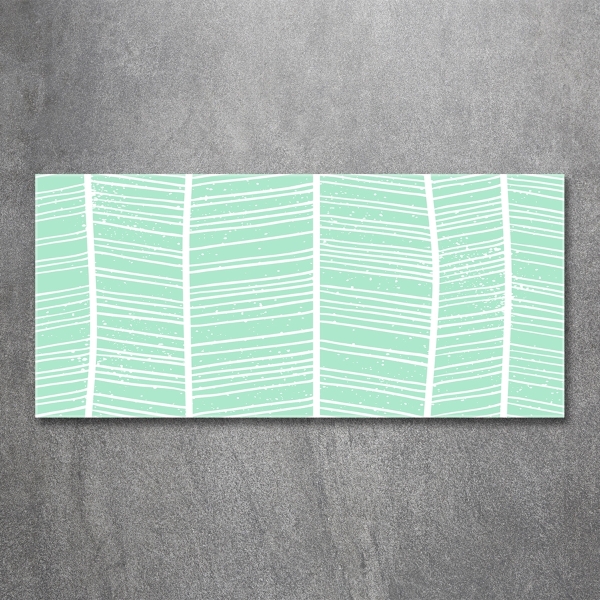 Schilderij op glas Visgraatpatroon