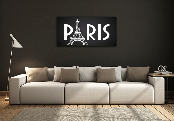 Schilderij op glas Parijs