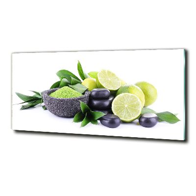 Glazen schilderij Kalk en stenen