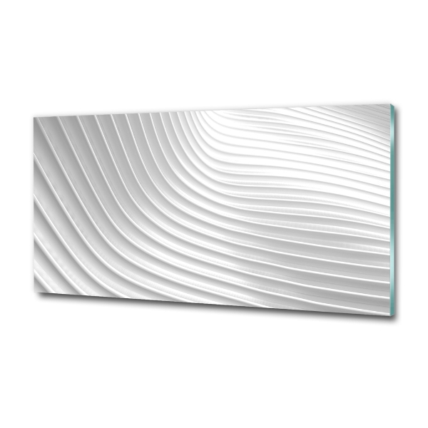 Schilderij op glas Abstracte lijnen