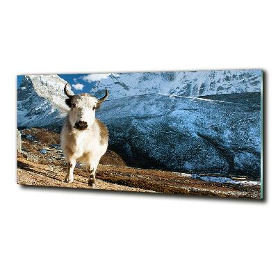 Schilderij op glas Zoals bergen