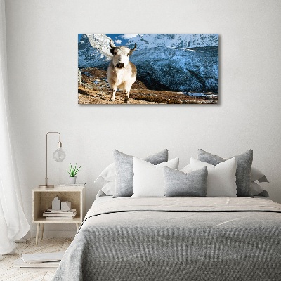 Schilderij op glas Zoals bergen