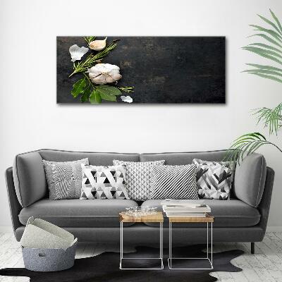 Glazen schilderij Knoflook