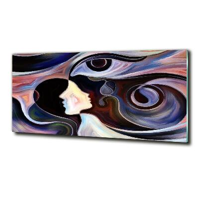 Schilderij op glas Abstractie