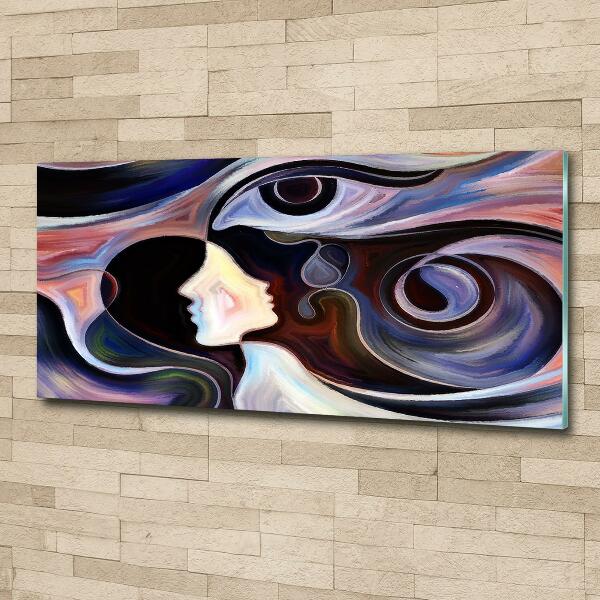 Schilderij op glas Abstractie