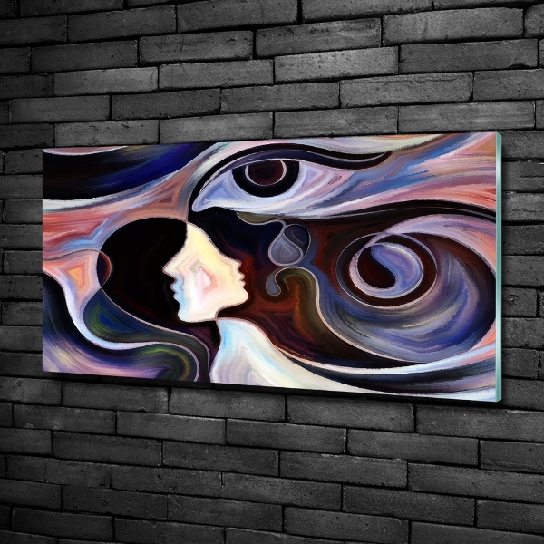 Schilderij op glas Abstractie