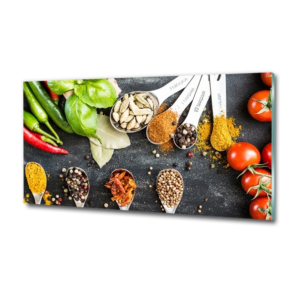 Glazen schilderij Specerijenmengsel