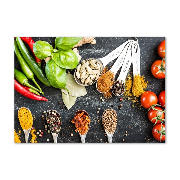 Glazen schilderij Specerijenmengsel