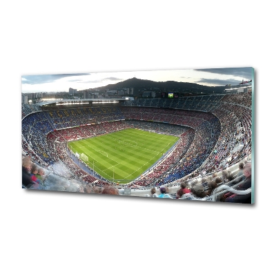 Schilderij glas Barcelona stadion