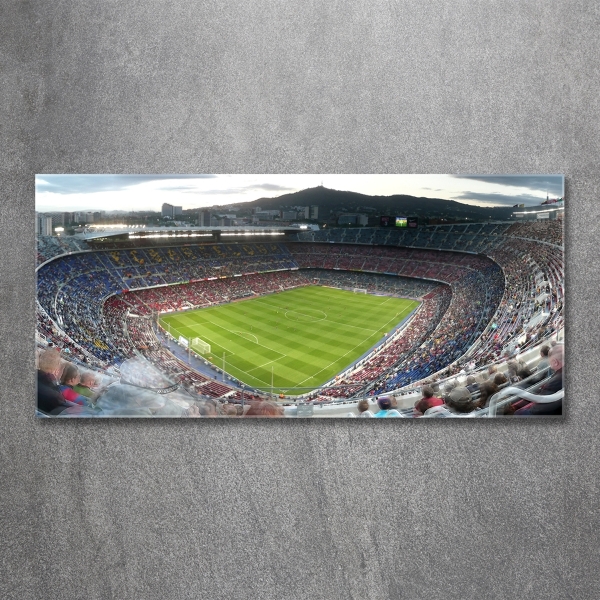 Schilderij glas Barcelona stadion