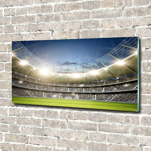 Glazen schilderij Stadion