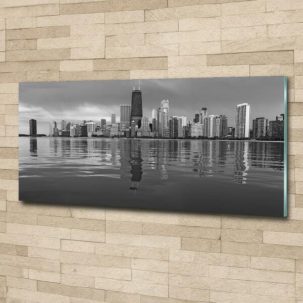 Foto schilderij op glas Chicago