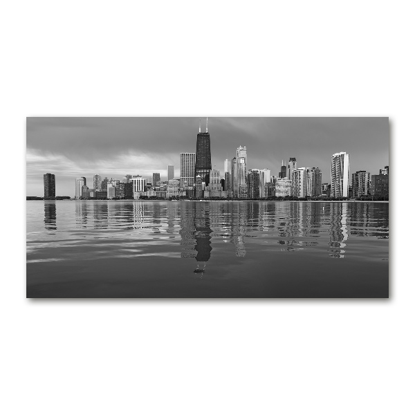 Foto schilderij op glas Chicago