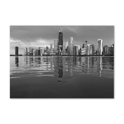 Foto schilderij op glas Chicago