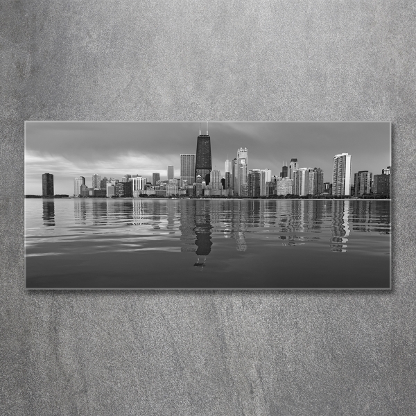 Foto schilderij op glas Chicago