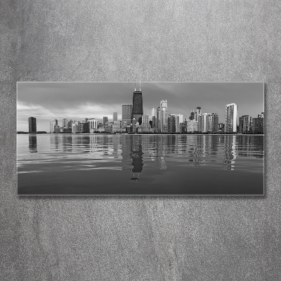 Foto schilderij op glas Chicago