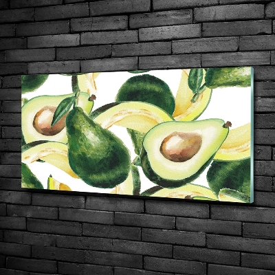 Foto schilderij op glas Avocado
