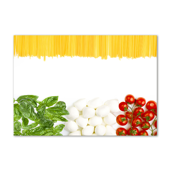 Glazen schilderij Italiaanse vlag