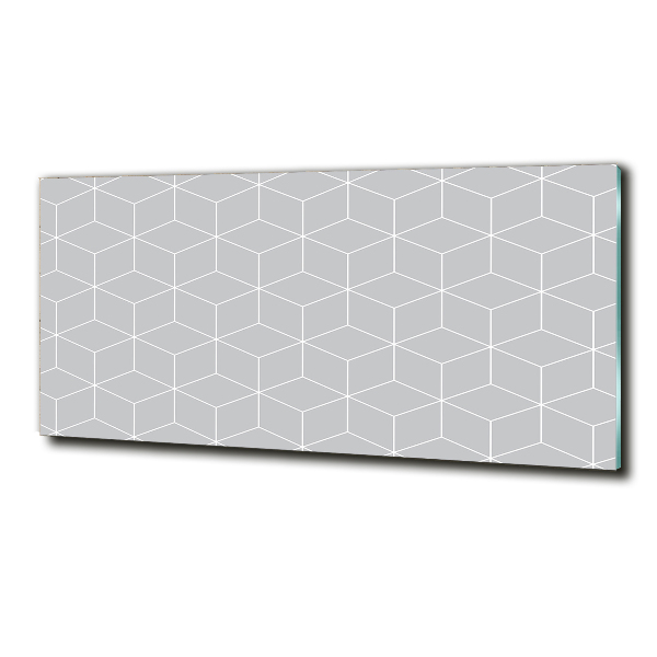 Glazen schilderij Geometrische achtergrond